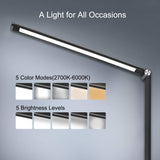 AFROG Basic Multifunctional LED Desk Lamp with USB Charging Port